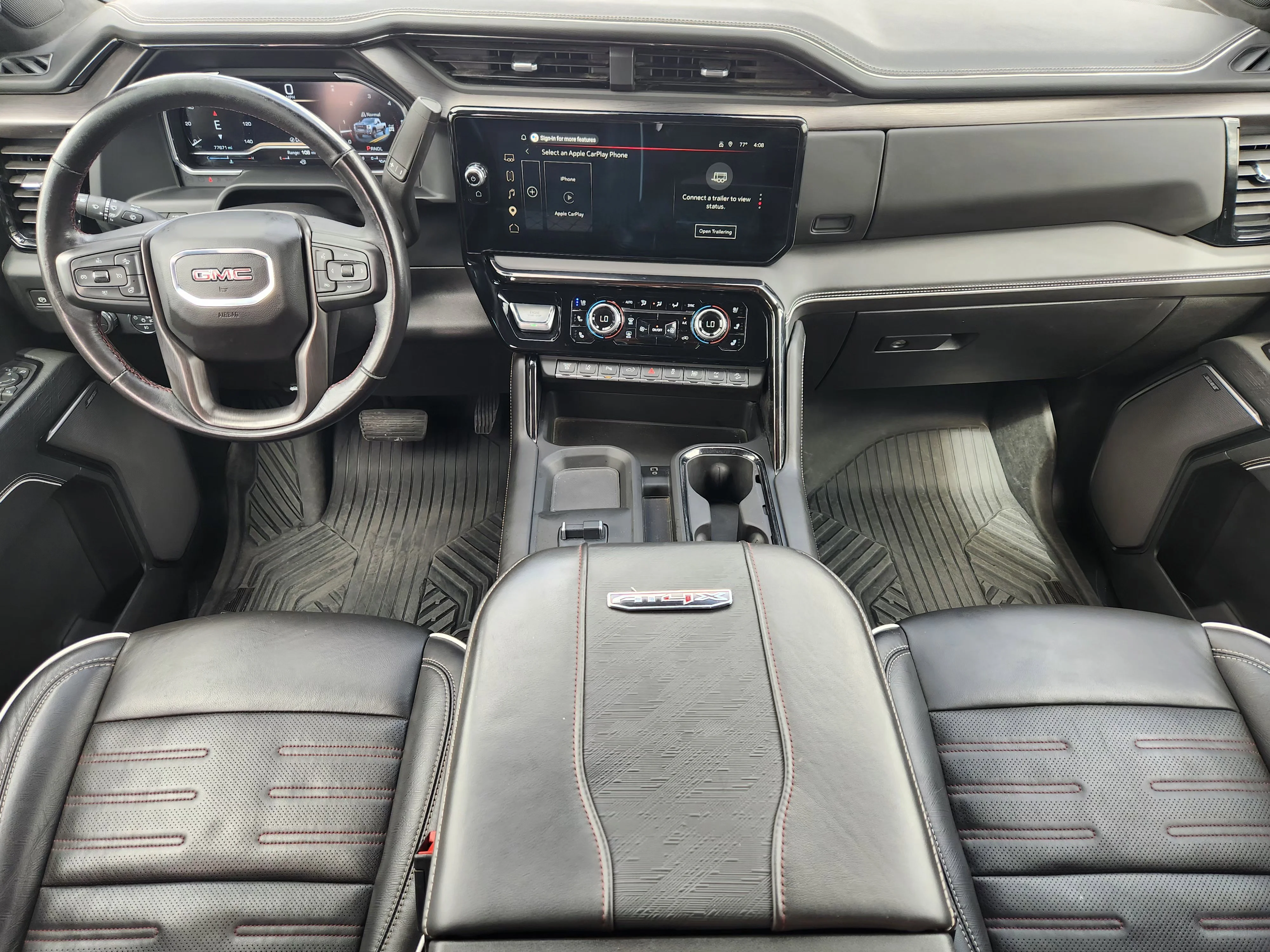 Used 2024 Thunderstorm Gray GMC AT4X AEV EDITION image 27