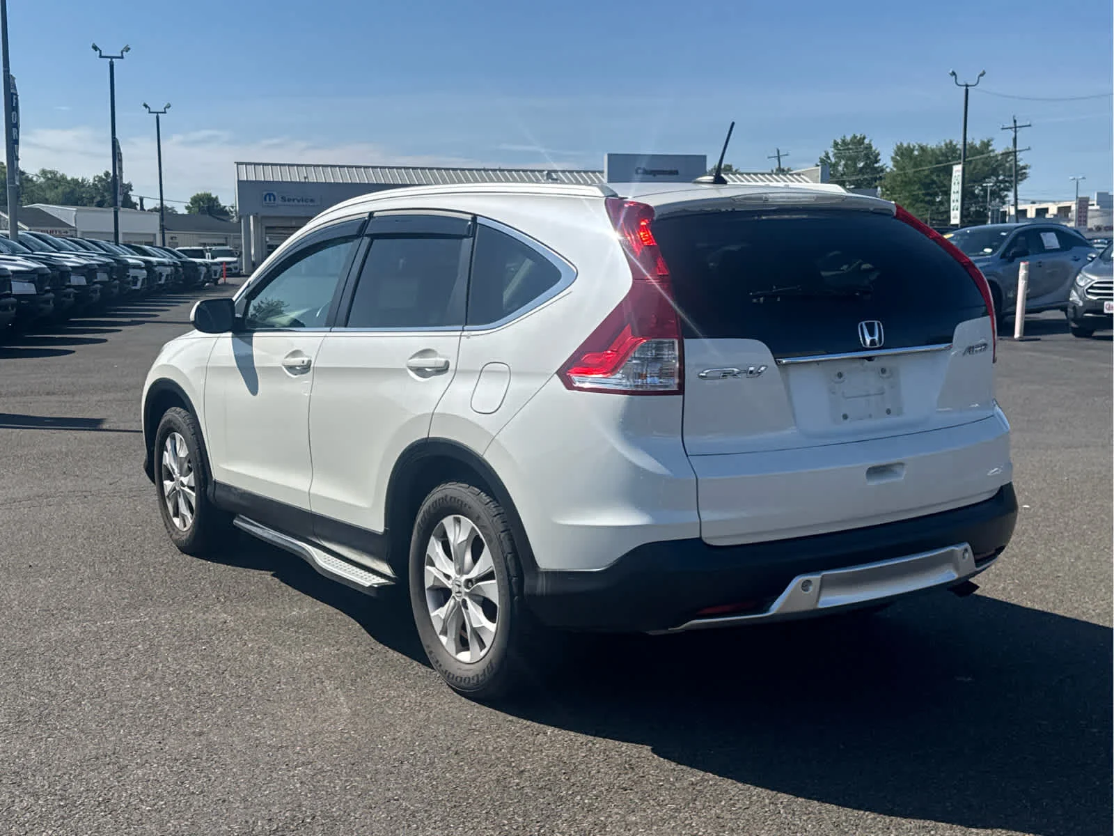 Used 2014 White Diamond Pearl Honda EX-L image 3