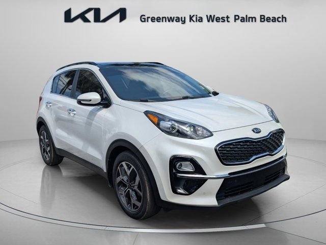 Used 2022 White Kia EX image 2