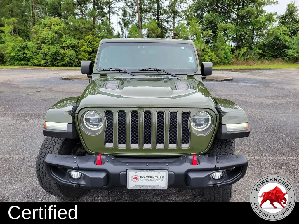 Used 2021 Green Jeep Unlimited Rubicon image 10