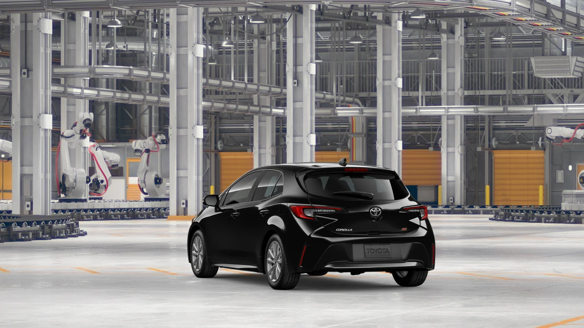 New 2026 Midnight Black Metallic Toyota SE image 7