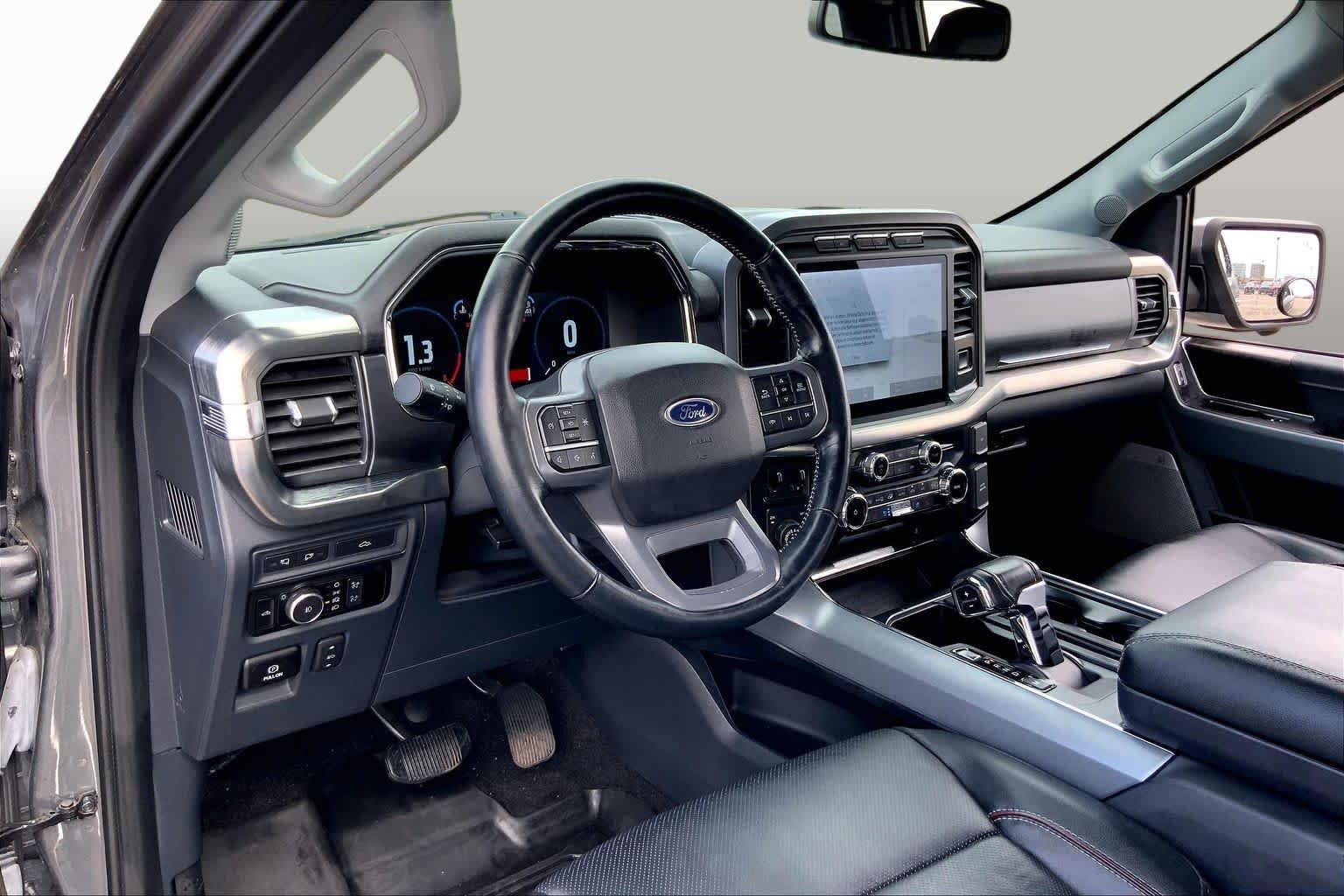 Used 2022 Carbonized Gray Ford LARIAT image 17