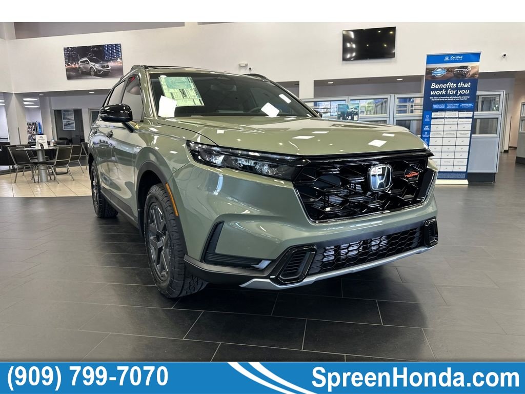 New 2026 Ash Green Metallic Honda TrailSport image 1
