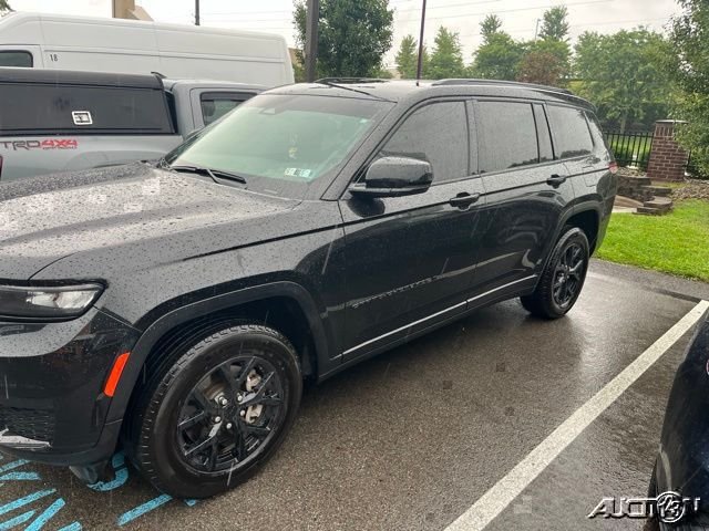 Certified Used 2024 Black Jeep Altitude image 1