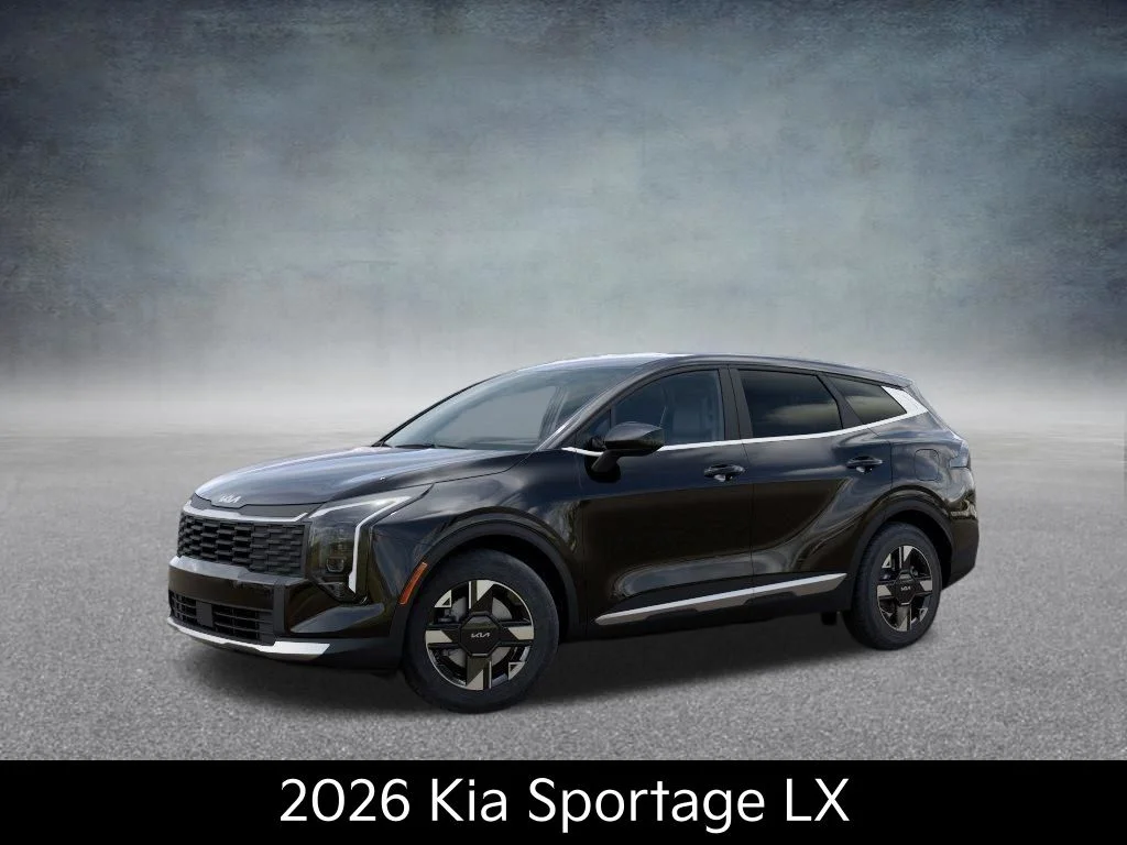 New 2026 Ebony Black Kia LX image 3