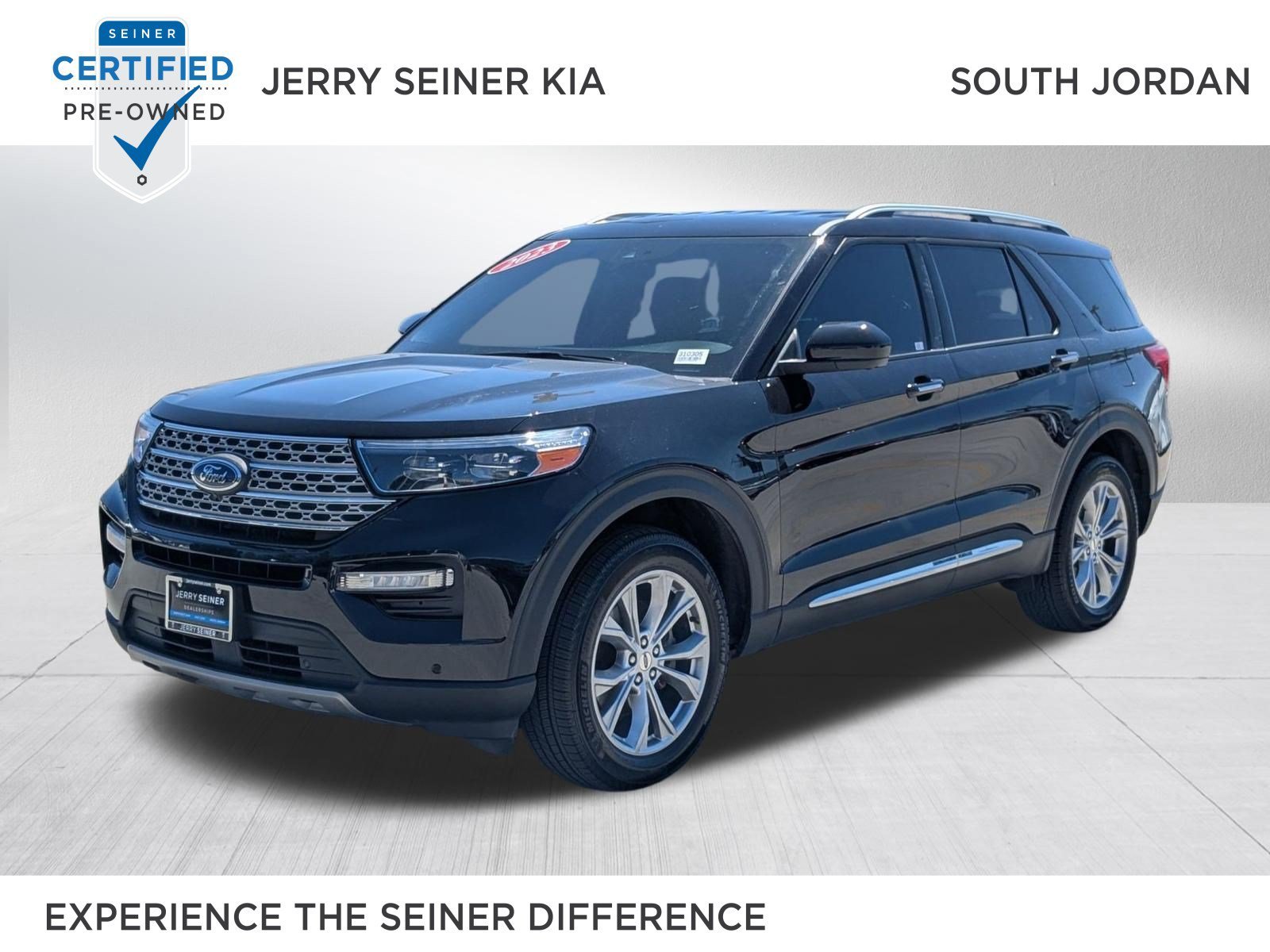 Certified Used 2023 Black Metallic Ford Limited image 1