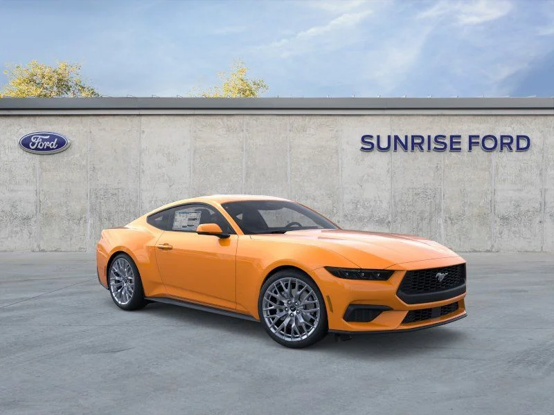 New 2026 Orange Fury Metallic Tri-coat Ford EcoBoost® Premium Fastback image 7