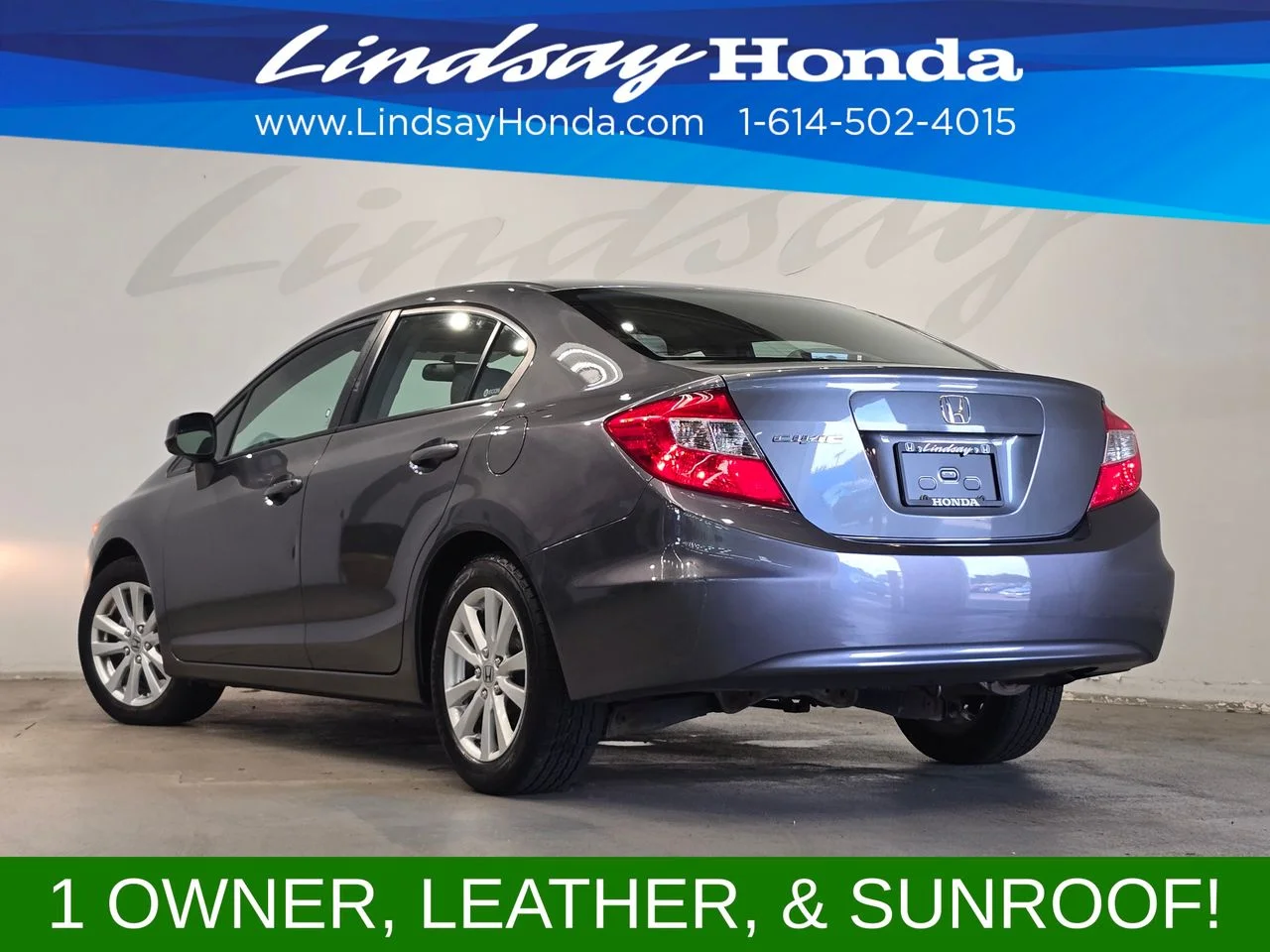 Used 2012 Polished Metal Metallic Honda EX-L image 4