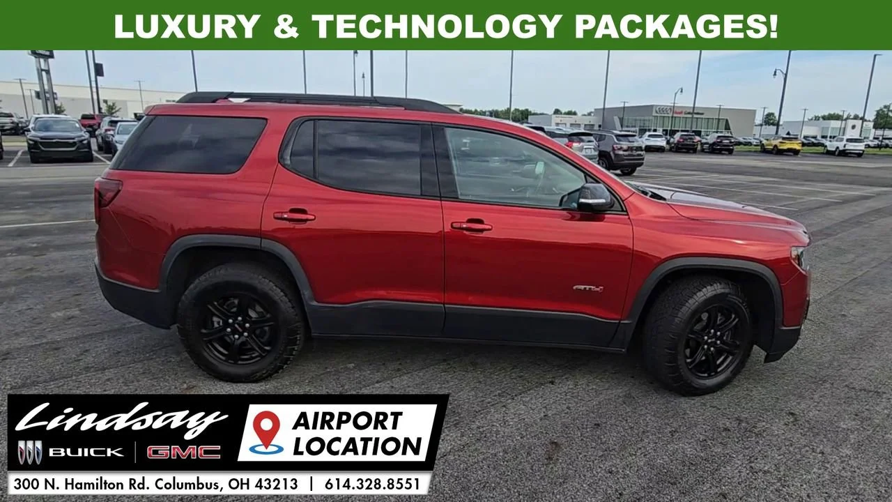 Used 2023 Volcanic Red Tintcoat GMC AT4 image 11