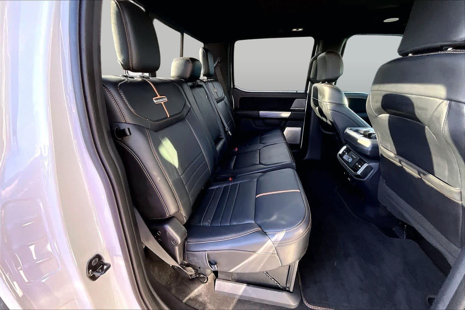 Used 2023 Star White Metallic Tri-Coat Ford Platinum image 21