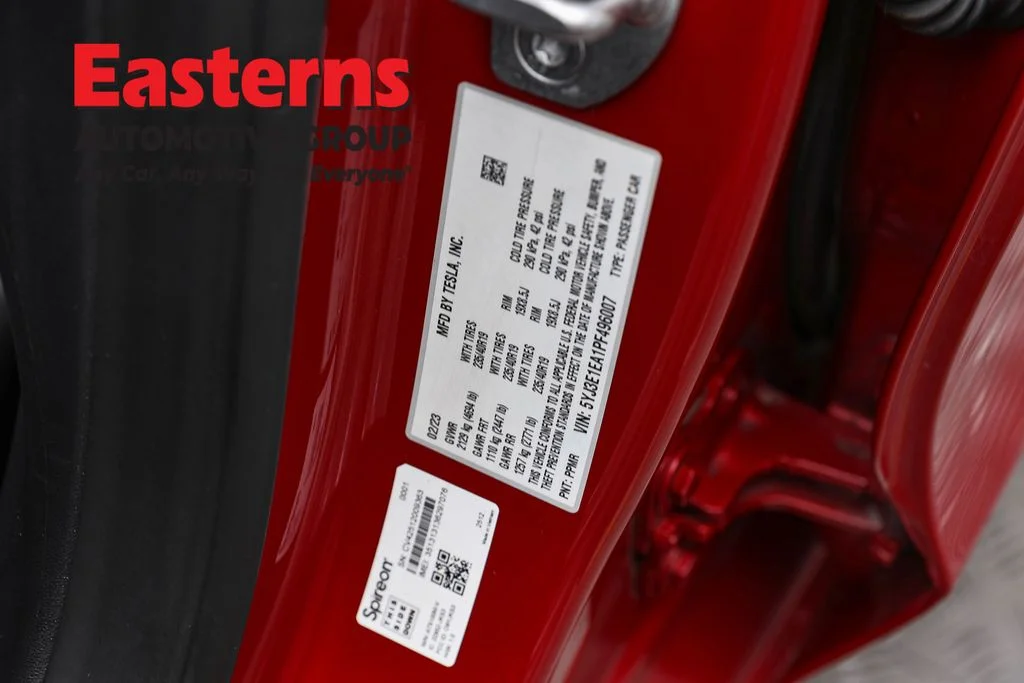 Used 2023 Red Tesla Base image 26