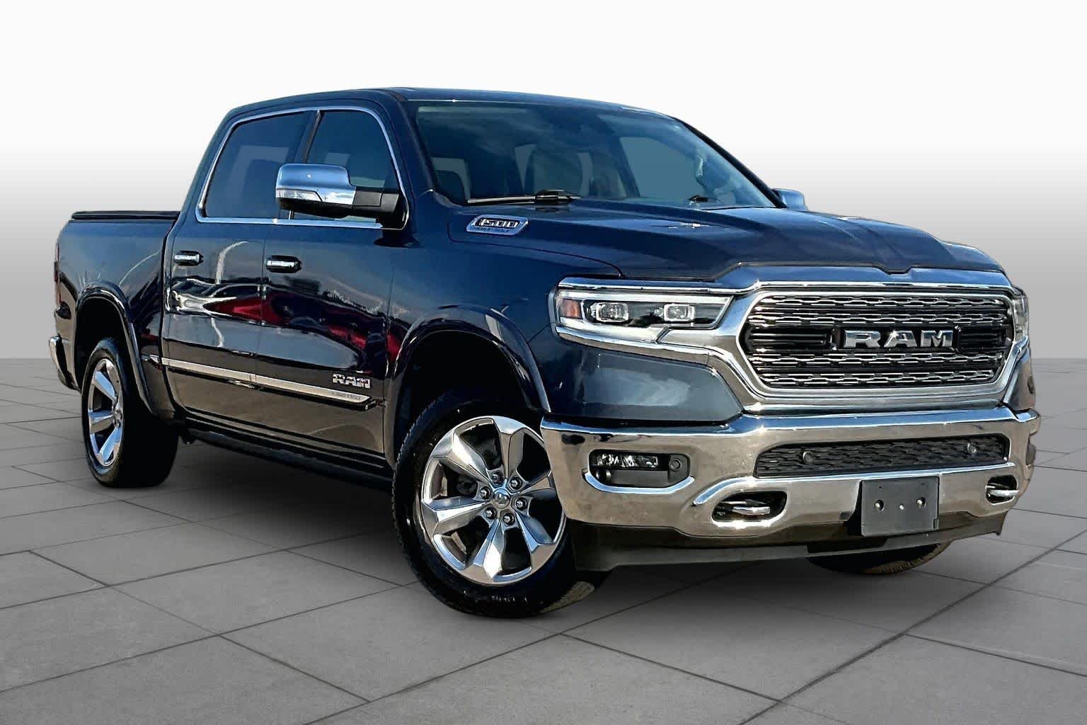 Used 2022 Blue Shade Pearlcoat Ram Limited image 3