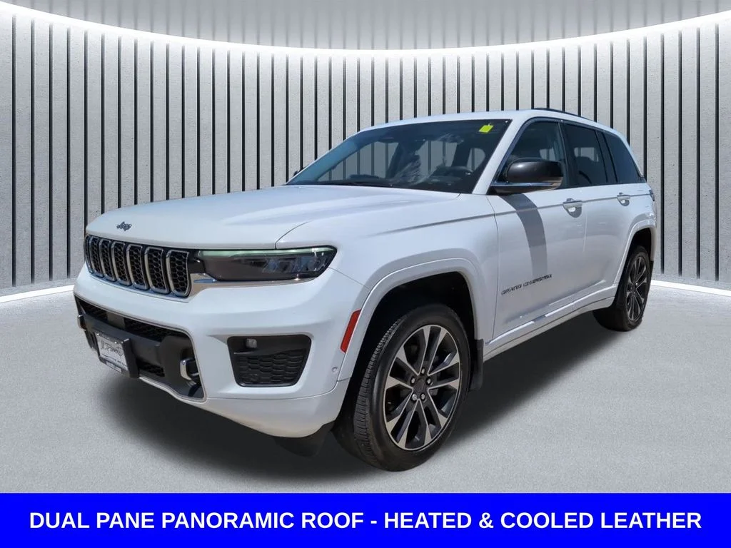 Used 2023 White Jeep Overland image 1
