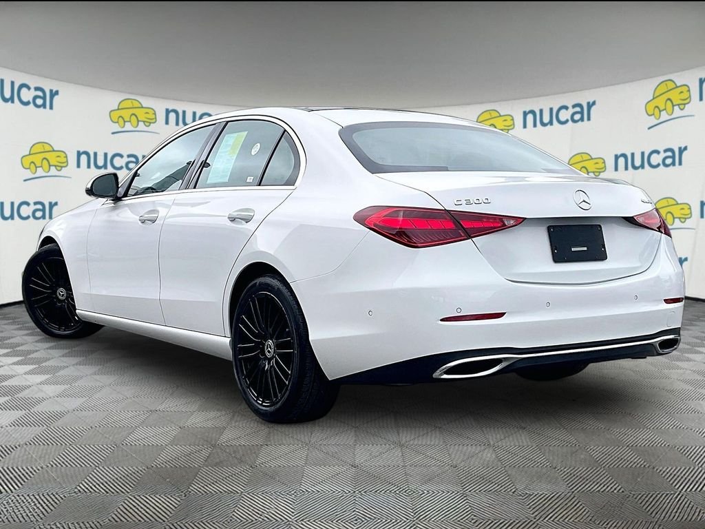 Used 2023 White Mercedes-Benz C 300 image 4