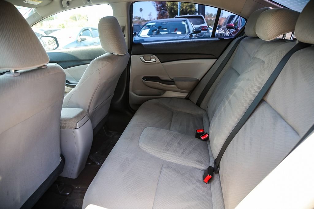 Used 2013 Crystal Black Pearl Honda LX image 20