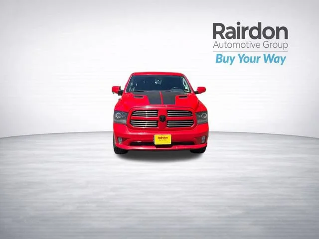 Used 2016 Flame Red Clearcoat Ram Sport image 2