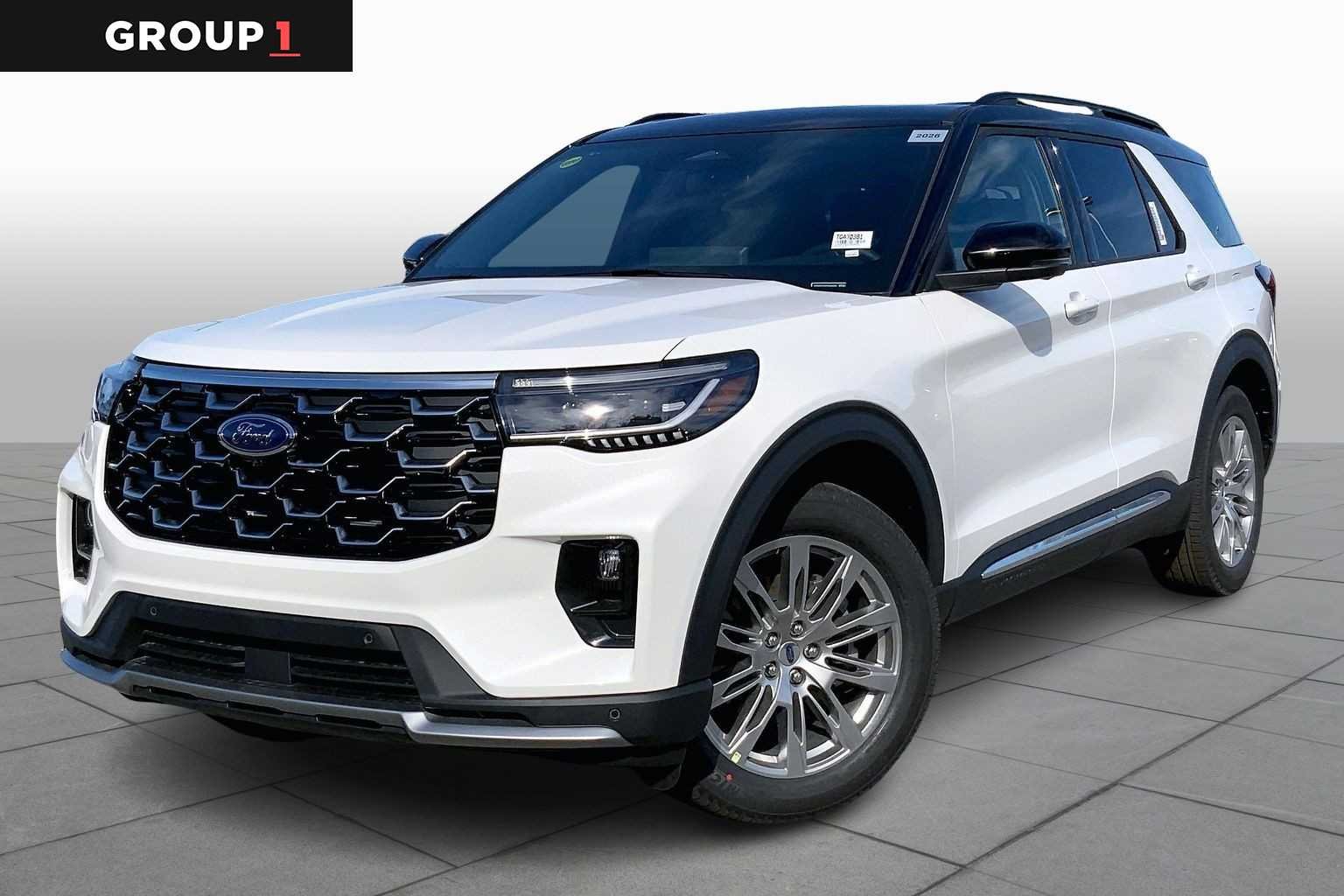 2026 Ford Explorer Platinum's photo