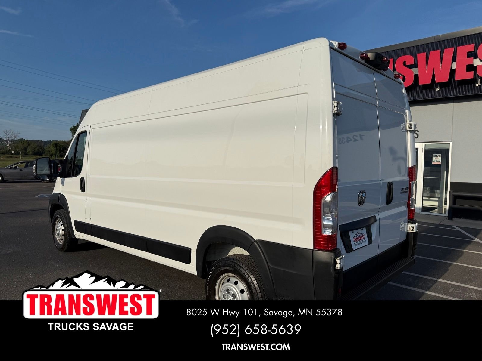 Used 2023 White Ram High Roof image 3