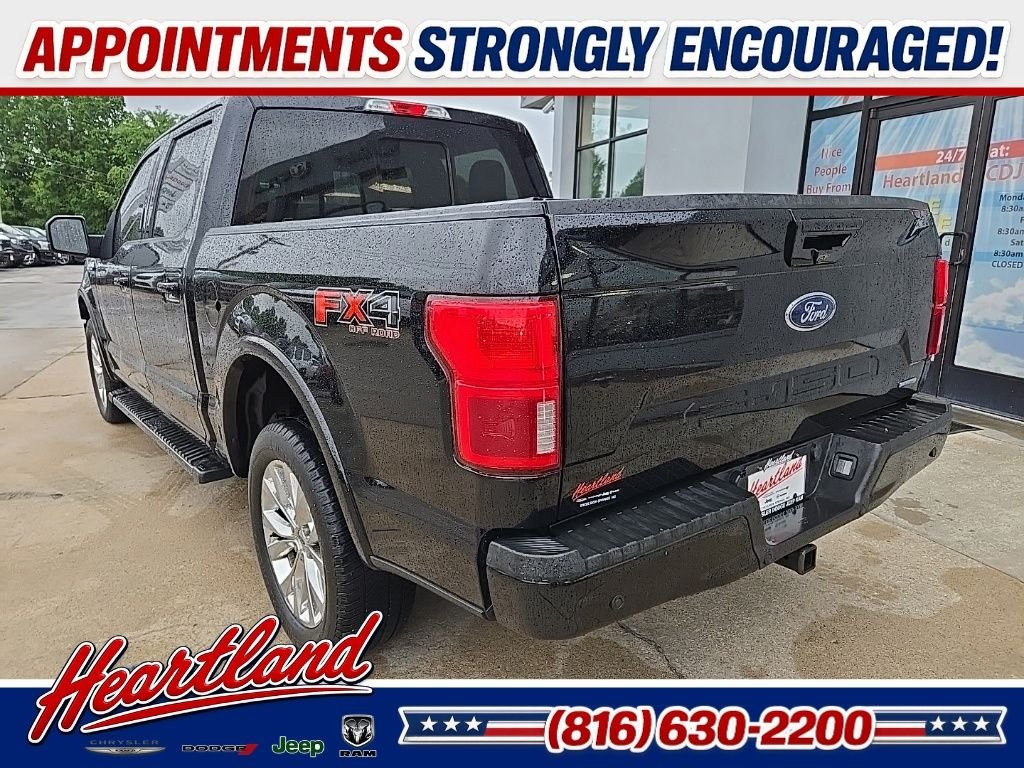 Used 2018 Black Ford Lariat image 8