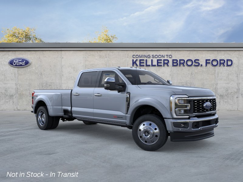 New 2026 Glacier Gray Metallic Tri-Coat Ford F-450® Lariat® image 1