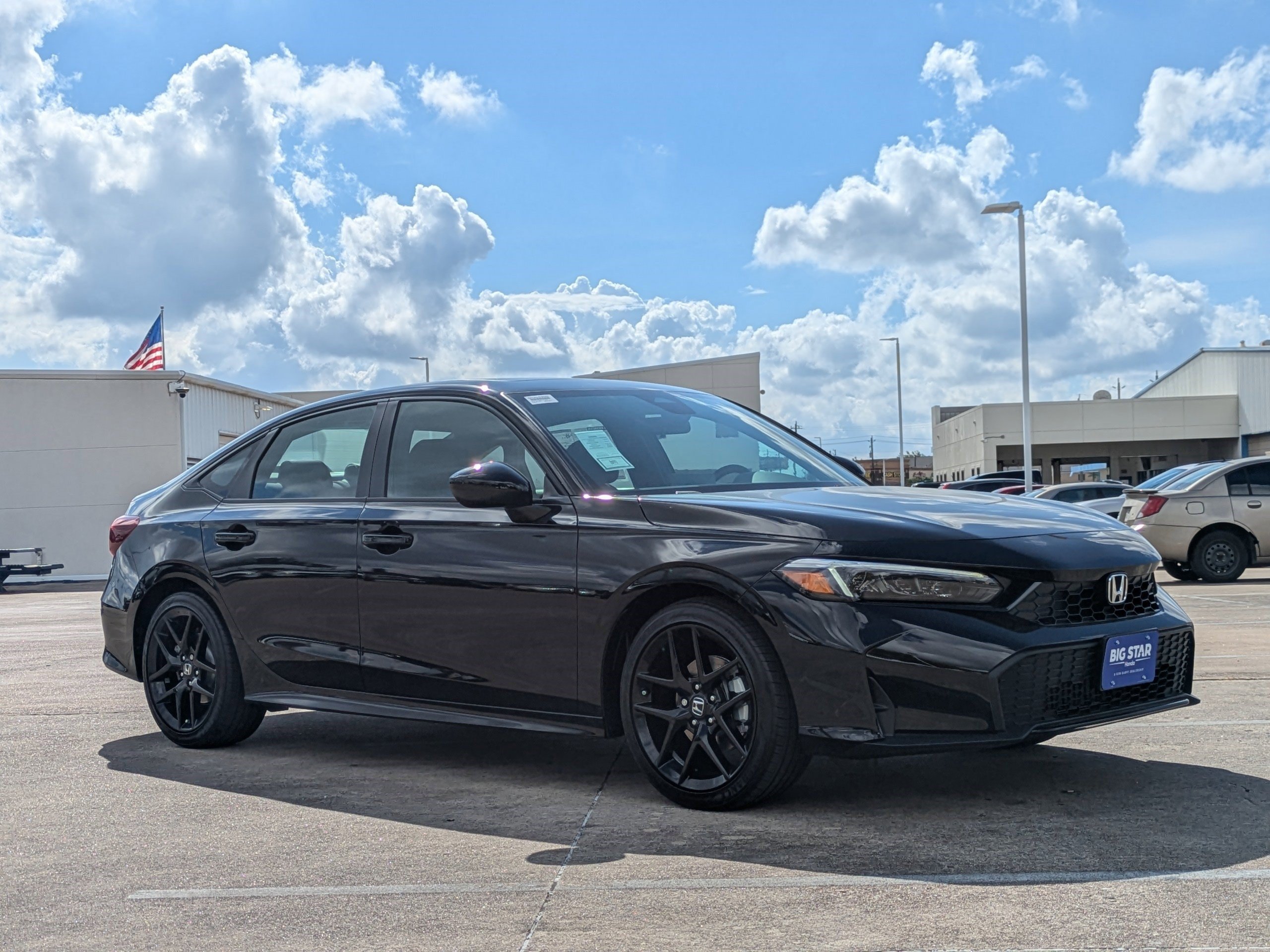 New 2026 Crystal Black Pearl Honda Sport image 2