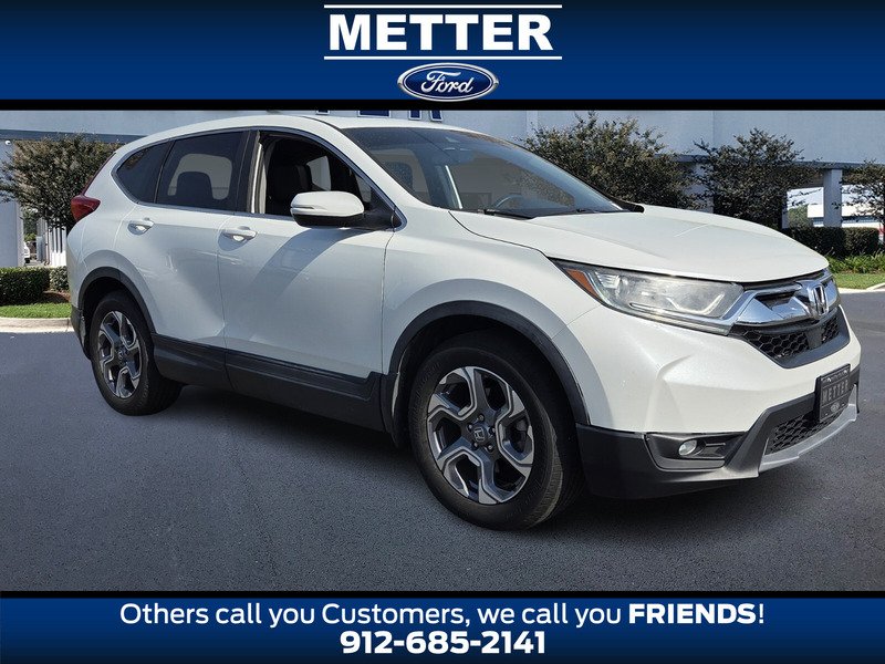 White 2019 Honda CR-V EX-L FWD SUV / Crossover Front-Wheel Drive