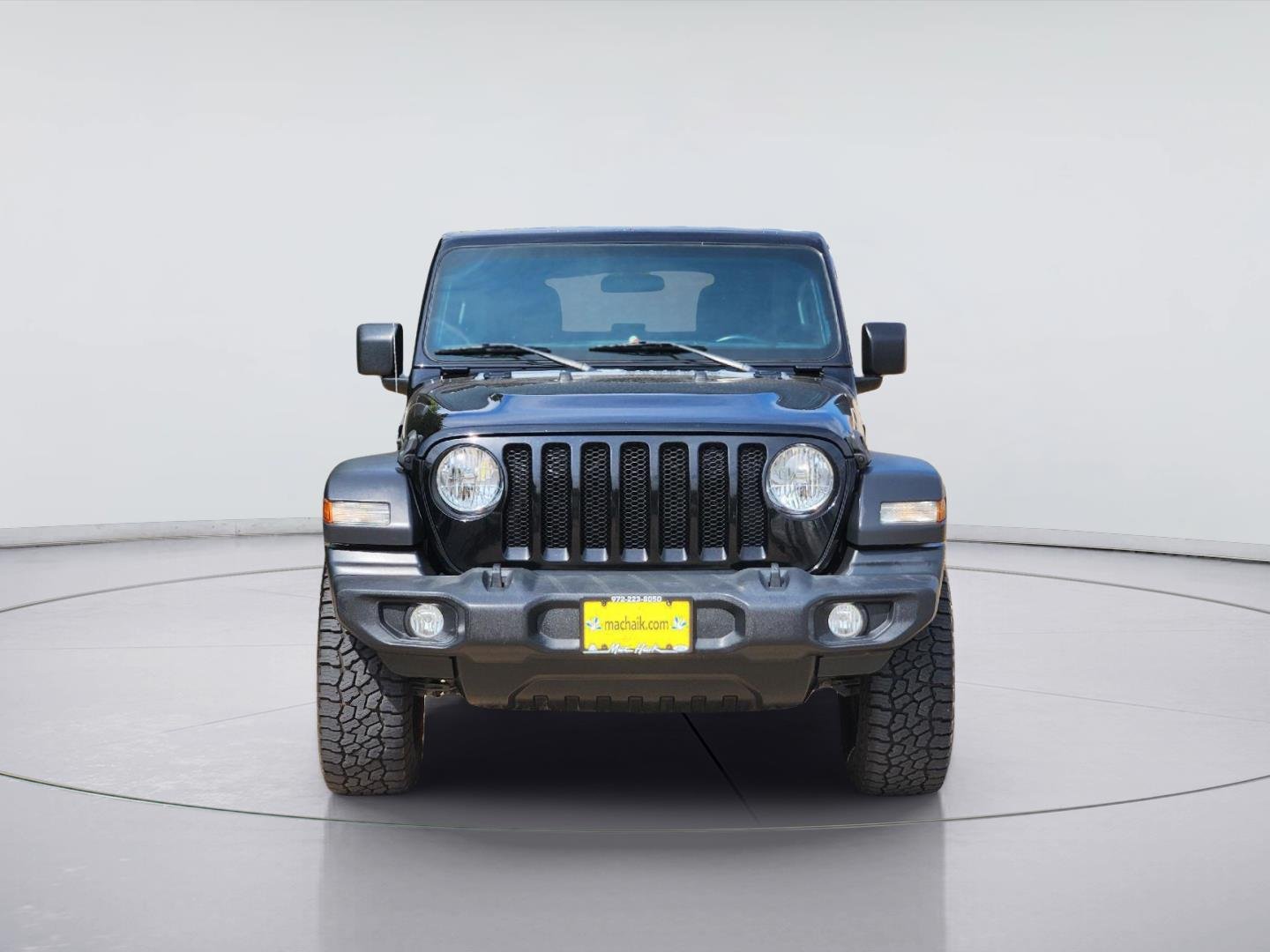 Used 2021 Black Clearcoat Jeep Sport image 2