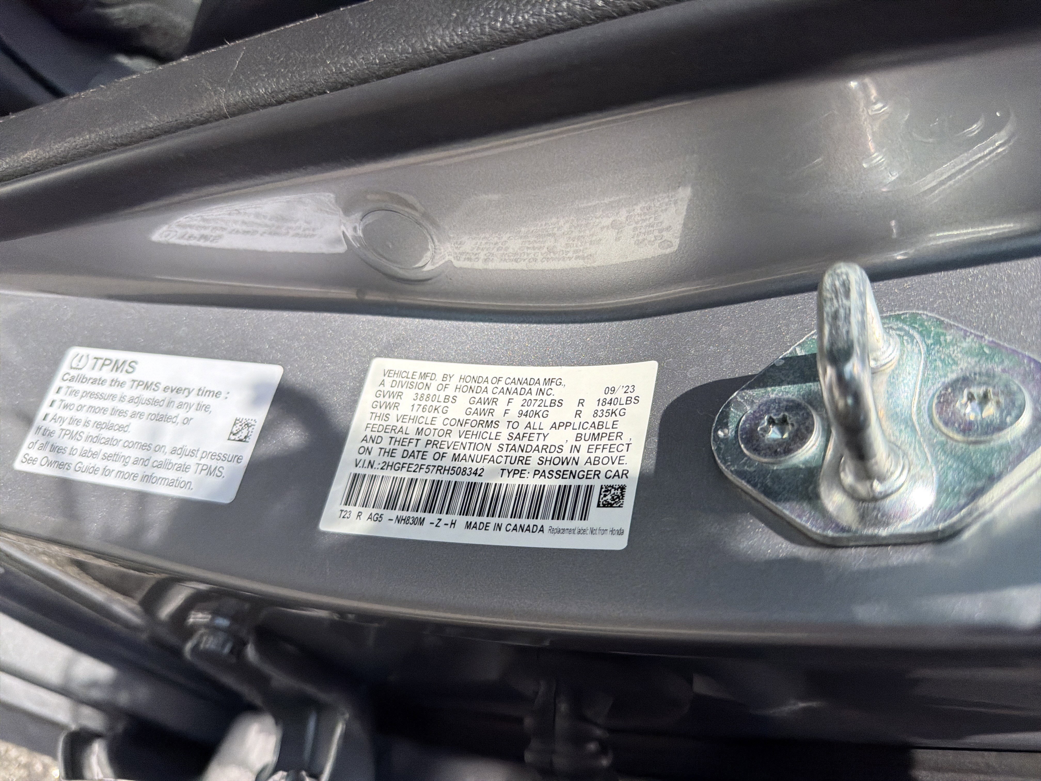 2024 Honda Civic Sport - Photo 30