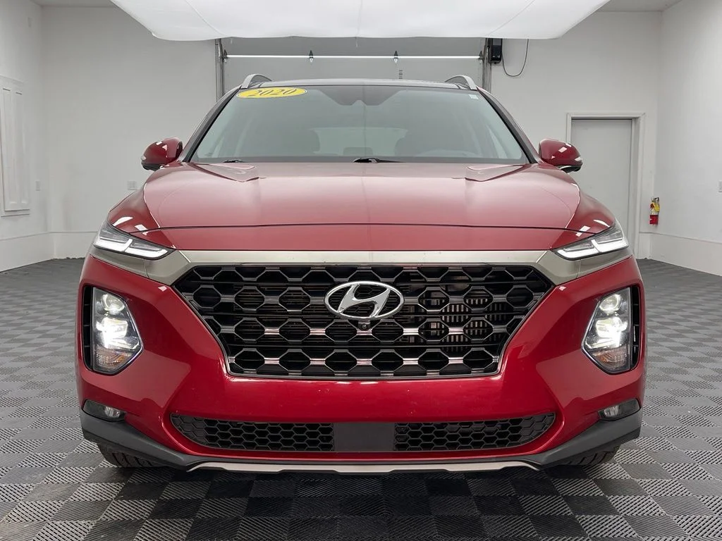 Used 2020 Scarlet Red Hyundai Limited image 14