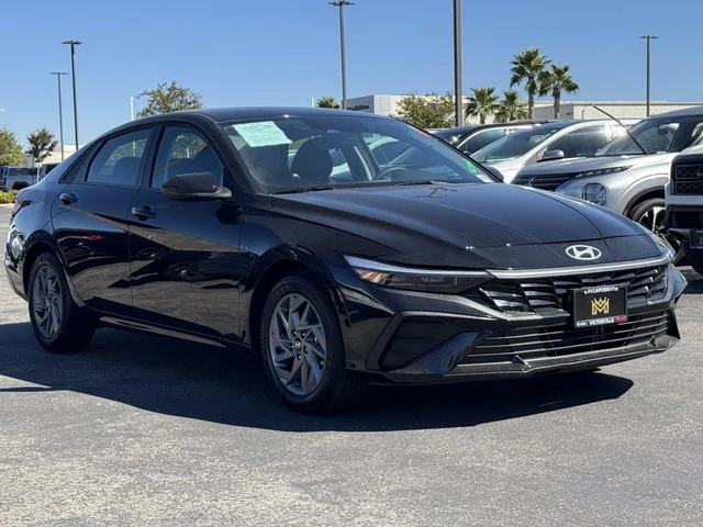 2026 Hyundai Elantra Hybrid Blue