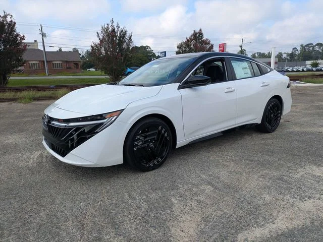 New 2027 Aspen White TriCoat / Super Black Two-tone Nissan SR image 8