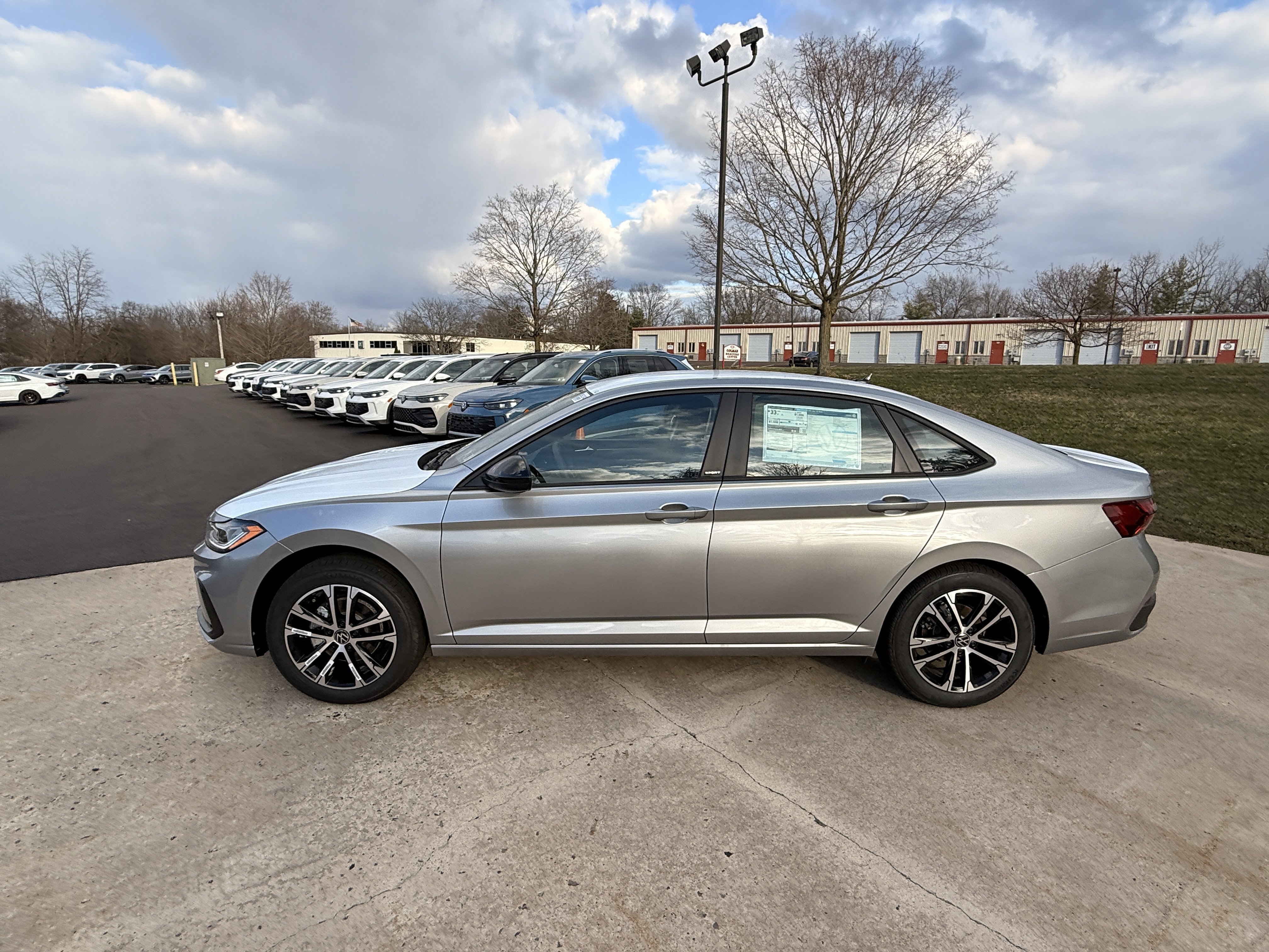 New 2026 Pyrite Silver Metallic Volkswagen Sport image 9