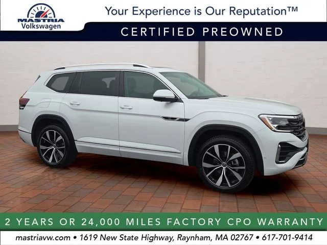 Used 2024 White Volkswagen 2.0T SEL Premium R-Line image 1
