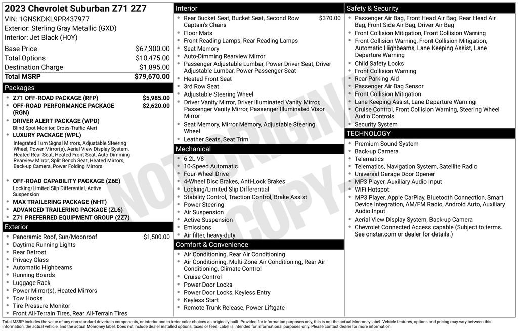 Used 2023 Gray Chevrolet Z71 image 27