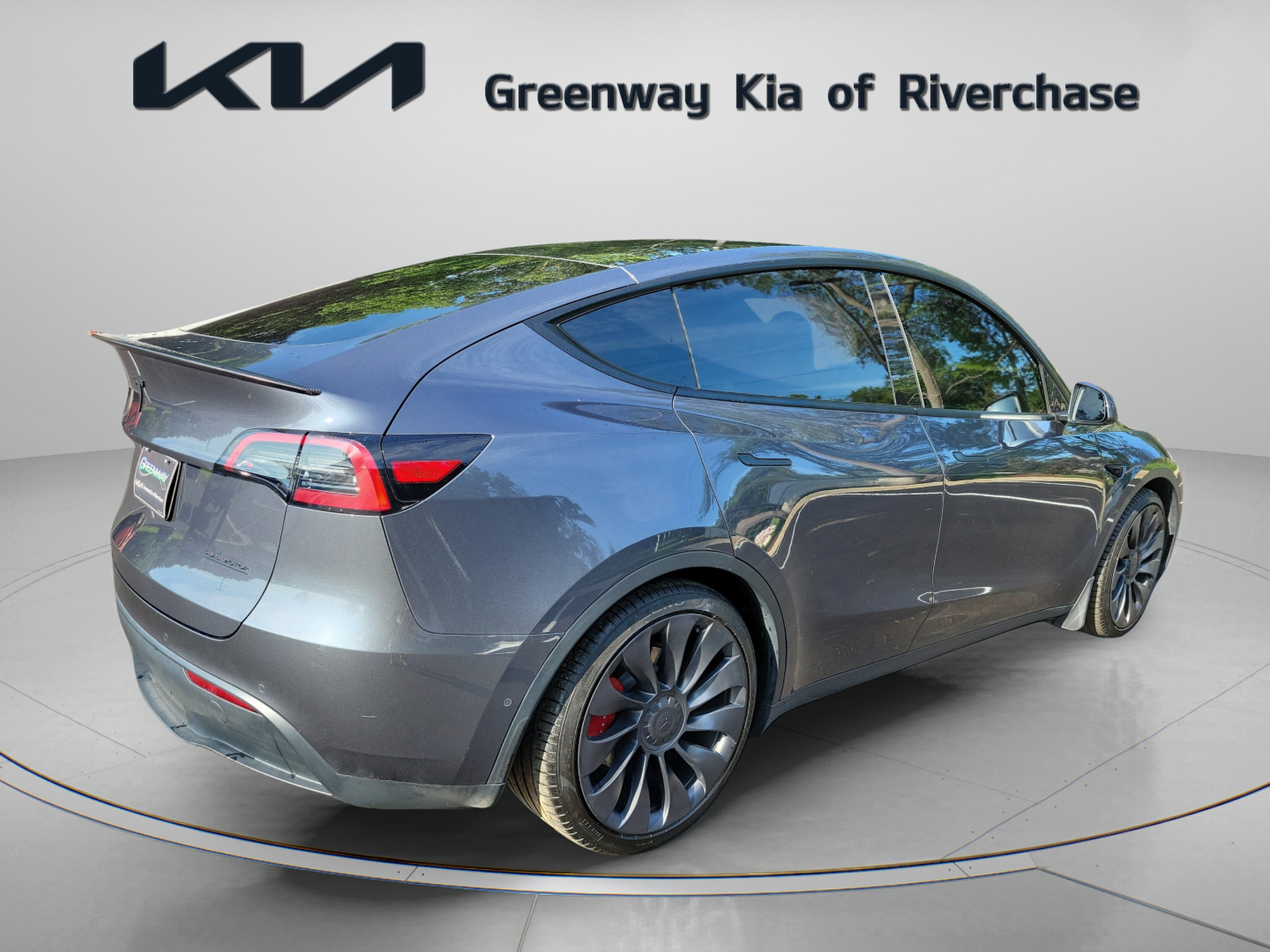 Used 2022 Gray Tesla Performance image 6