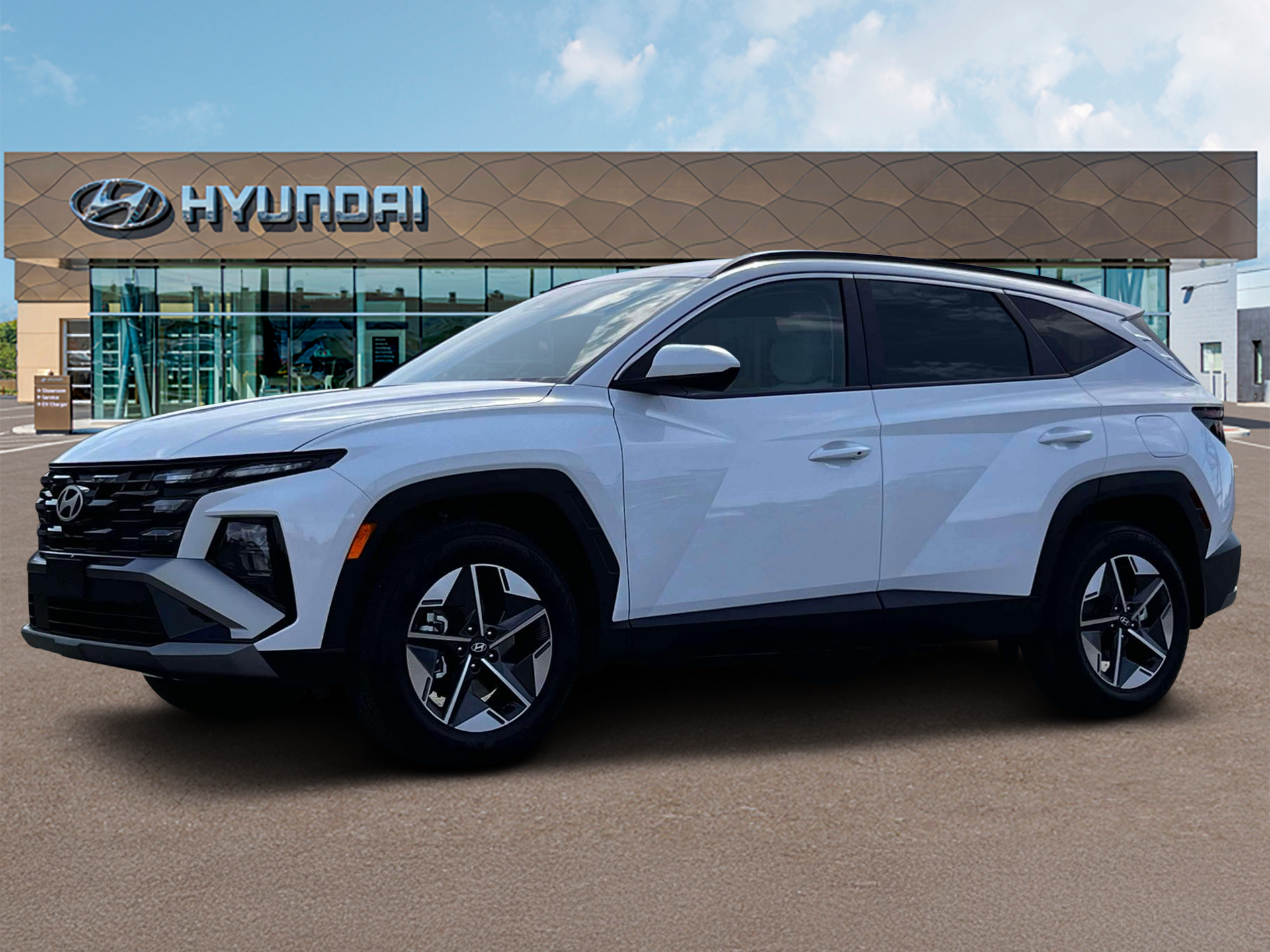 New 2026 White Hyundai SEL AWD image 2