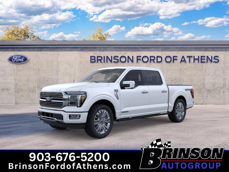 New 2026 Star White Metallic Tri-Coat Ford Platinum® image 1