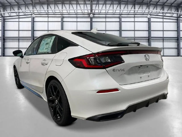 New 2026 Platinum White Pearl Honda FWD Sport image 3