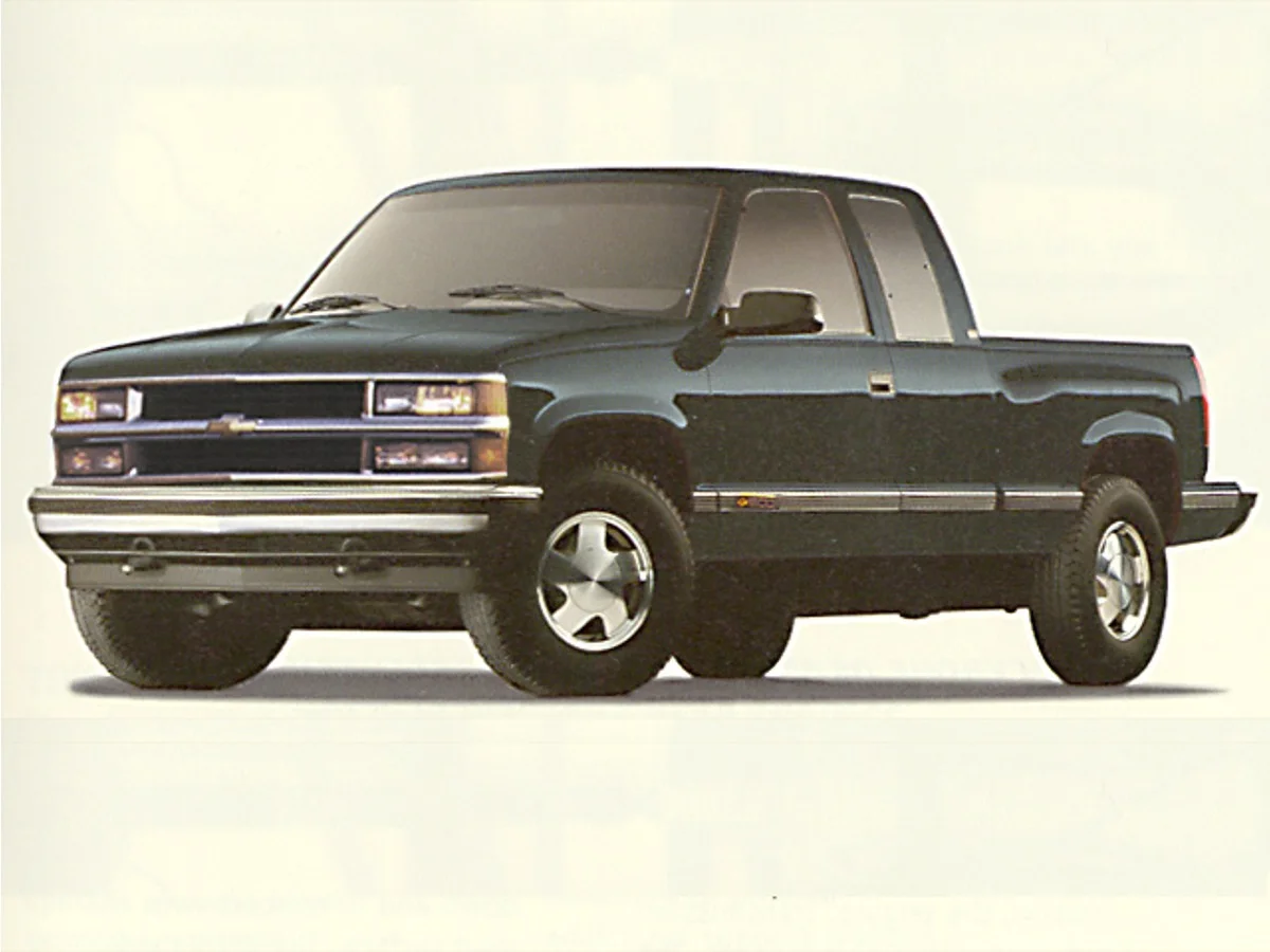Used 1998 Teal Chevrolet Silverado image 1