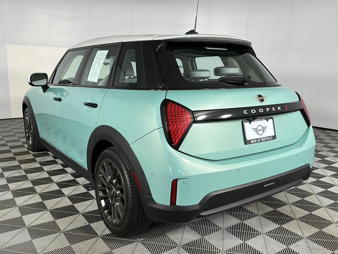Certified Used 2025 Ocean Wave Green Metallic MINI Cooper S image 25