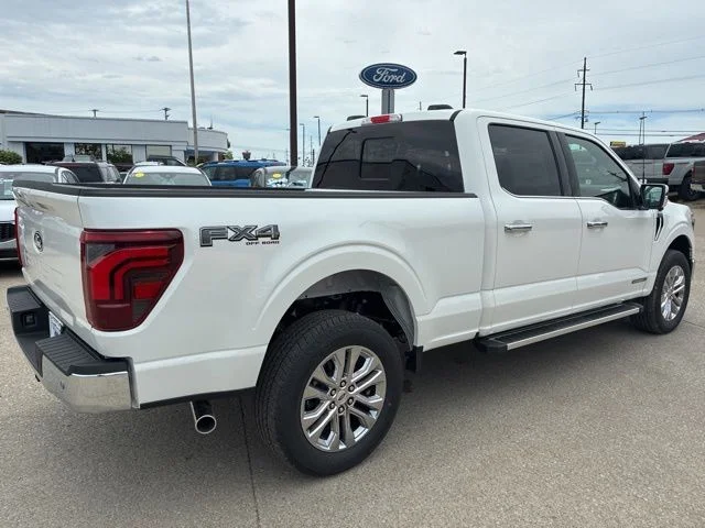 New 2026 Star White Metallic Tri-Coat Ford Lariat® image 8