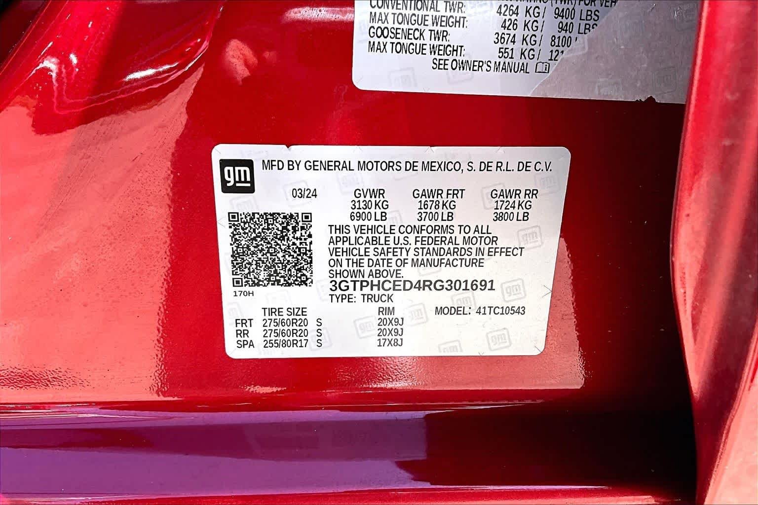 Used 2024 Volcanic Red Tintcoat GMC Elevation image 37
