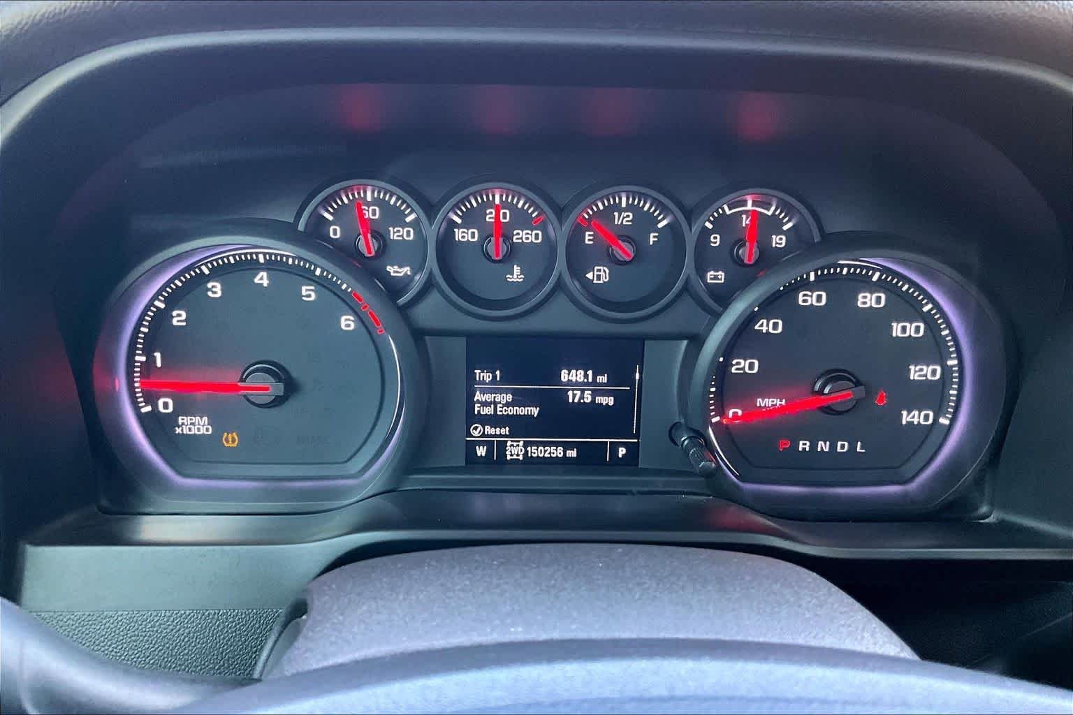 Used 2020 Cajun Red Tintcoat Chevrolet Custom Trail Boss image 20