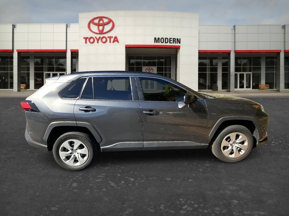 Used 2021 Magnetic Gray Metallic Toyota LE image 4