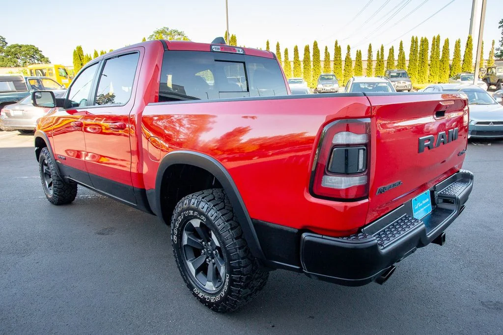 Used 2022 Flame Red Clearcoat Ram 4WD Rebel image 10