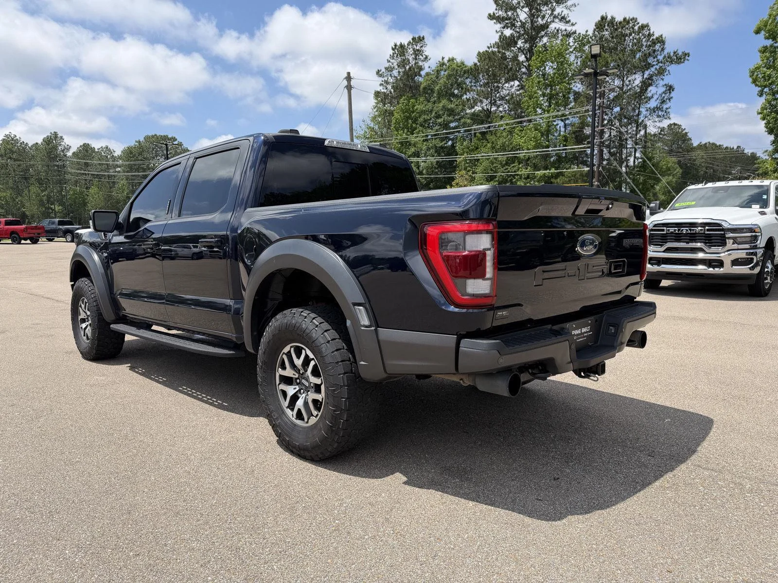 Used 2022 Antimatter Blue Ford Raptor image 4