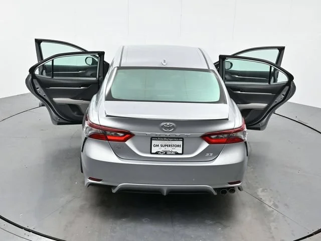 Used 2022 Celestial Silver Toyota SE image 41