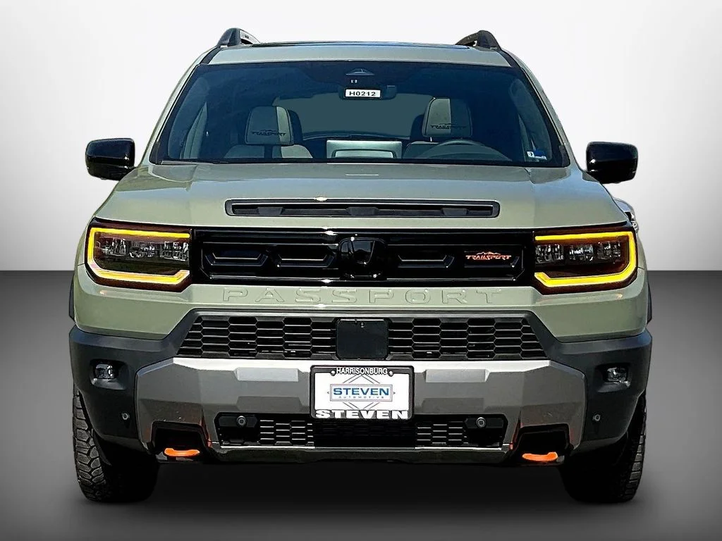 New 2026 Ash Green Metallic Honda TrailSport Blackout Elite image 2