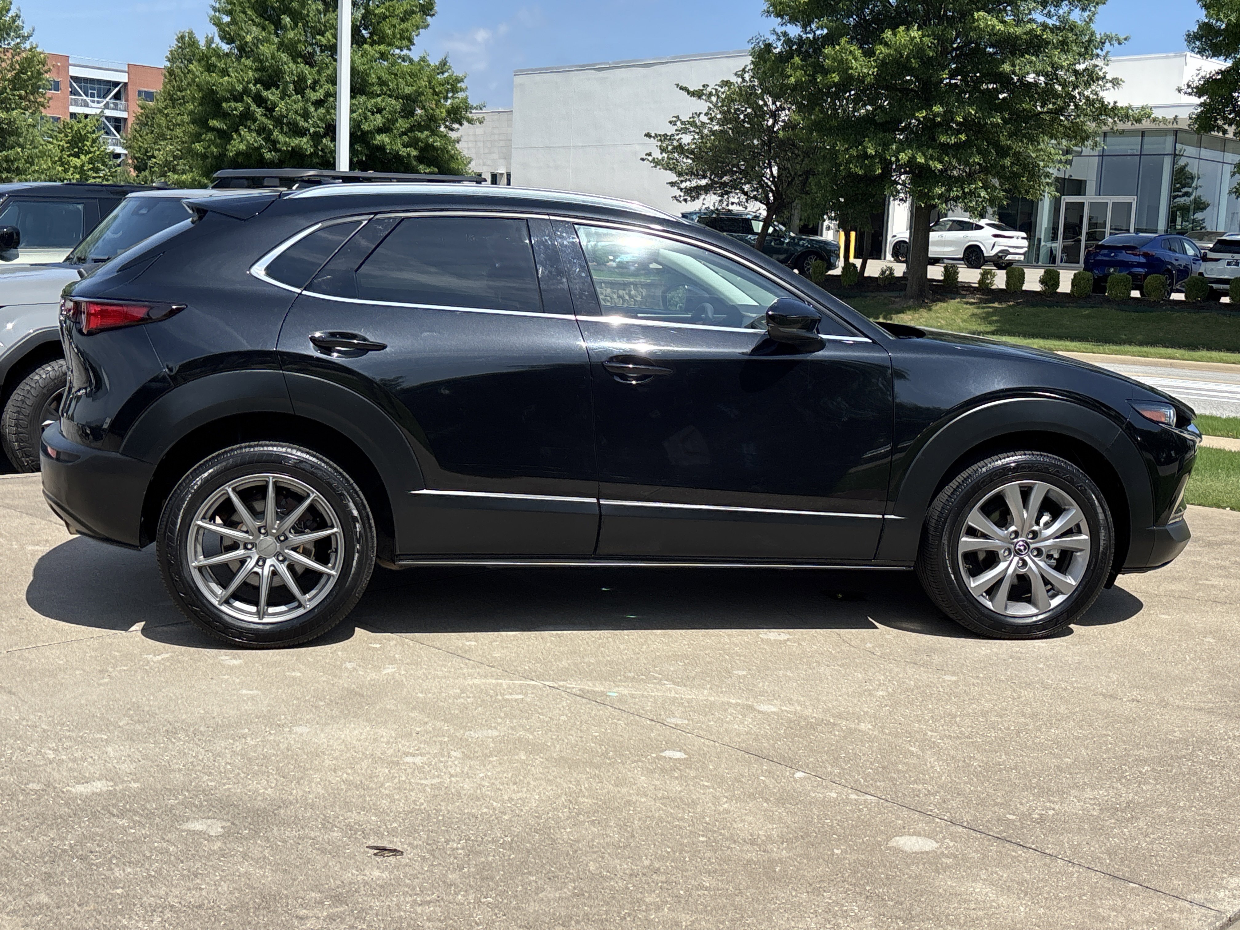 Used 2021 Jet Black Mica Mazda Premium AWD image 2
