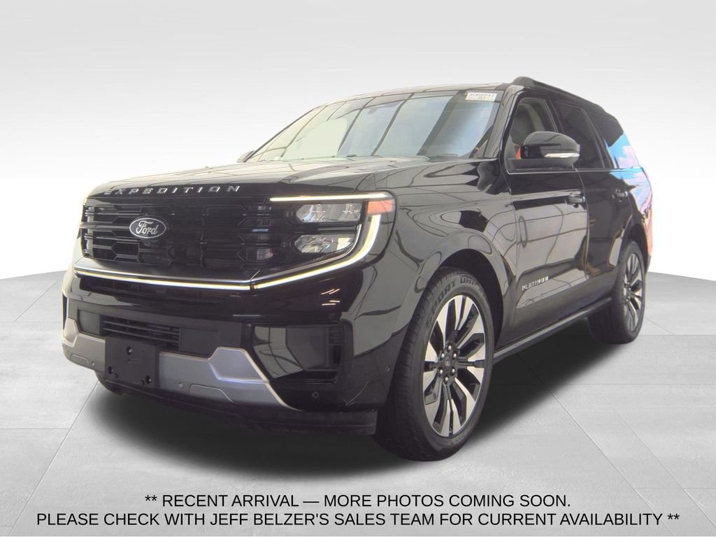 Used 2025 Black Ford Platinum image 1